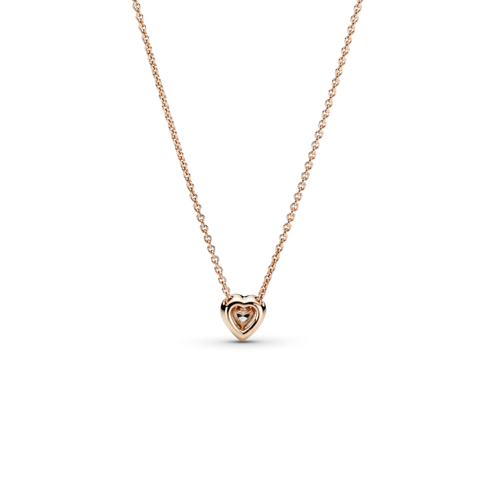 Срібне намисто    "Блискуче серце" 388425C01 MasterSem Київ - фото 3