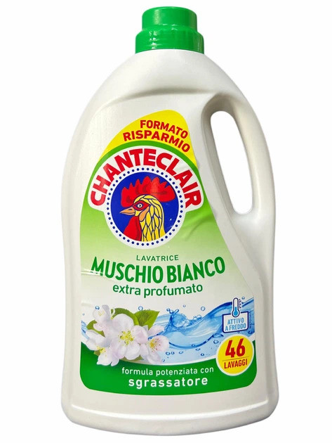 Гель для прання Chanteclair Muschio Bianco (Білий Мускус), 2070 мл, 46 прань Гостомель - фото 1