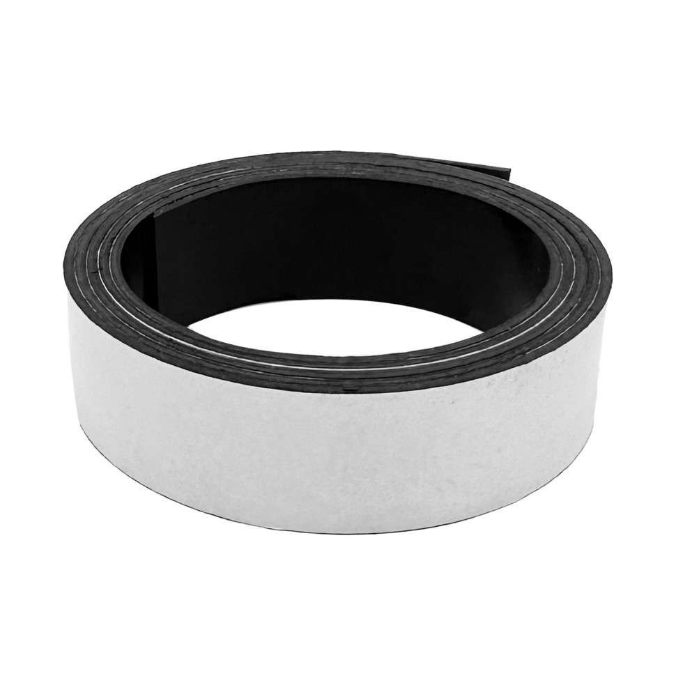 Магнітний вініл із клейовим шаром 25-15-1 рулон 20х1,5 мм, 1 метр Вінниця - фото 1