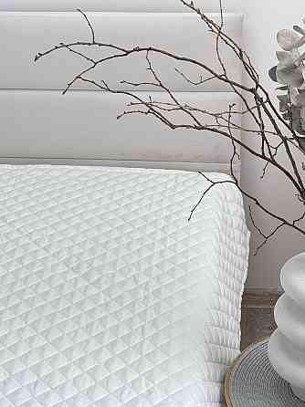 Ecotton Покривало Ecotton 200х220 см антиалергенне з полісатину молочного кольору Cream White Киев