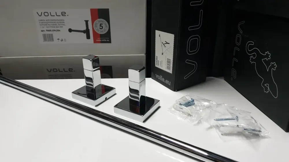 Тримач для рушника VOLLE CUADRO cromo хром Київ - фото 5