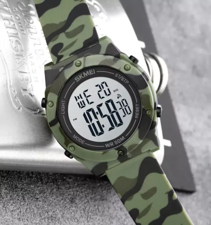 Чоловічий спортивний годинник Skmei 1772 Камуфляж Київ