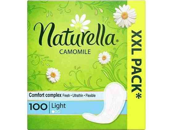 Ежедневные гигиенические прокладки NATURELLA Сamomile Light 100 шт Solmir Киев