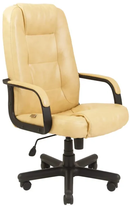 Офисное Кресло Руководителя Richman Chelsea Madras Gold Beige Пластик Рич М1 Tilt Бежевый Киев - изображение 1