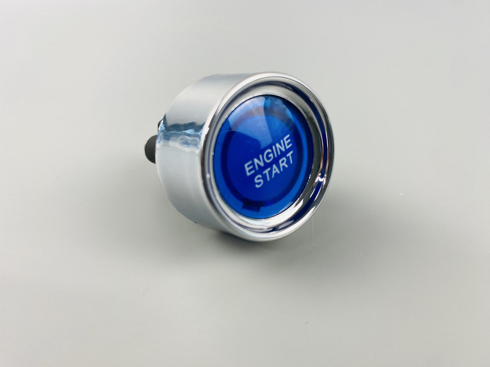 Кнопка СТАРТ-СТОП пуску двигуна, 50 А, 12-24V, діаметр 33 мм, 3 ніжки Мукачево - фото 1