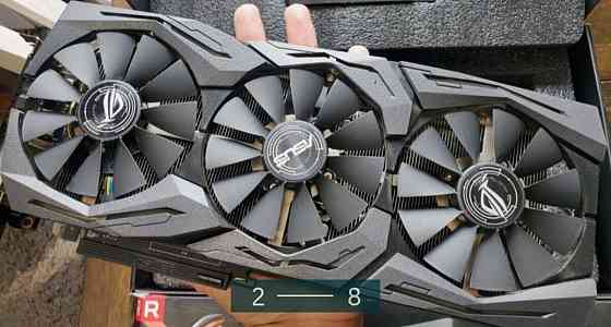 Відеокарта: ASUS ROG Radeon RX 580 STRIX OC 8192MB. Київ