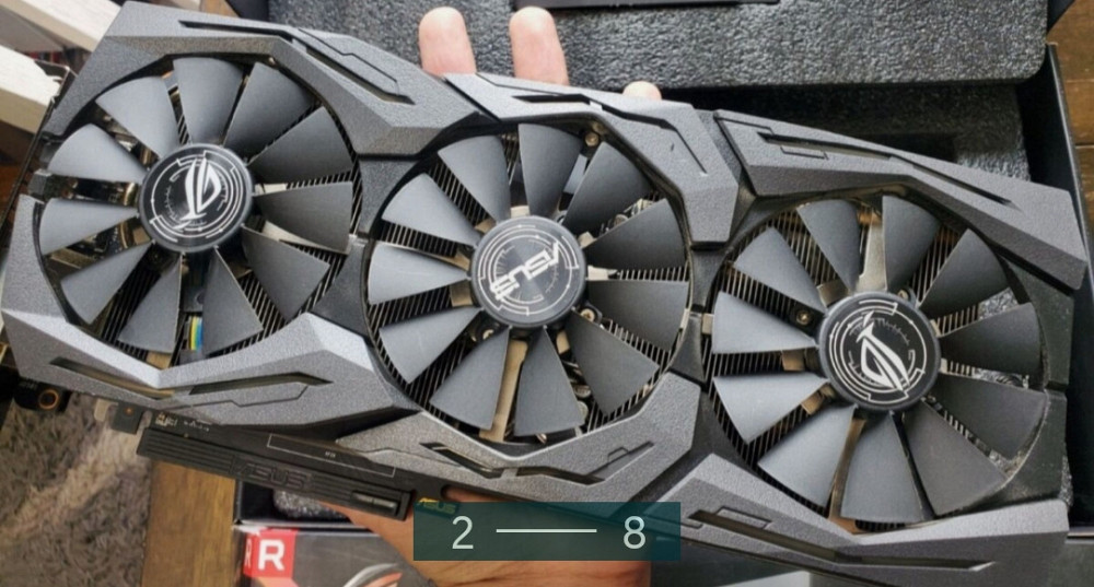 Відеокарта: ASUS ROG Radeon RX 580 STRIX OC 8192MB. Київ - фото 4