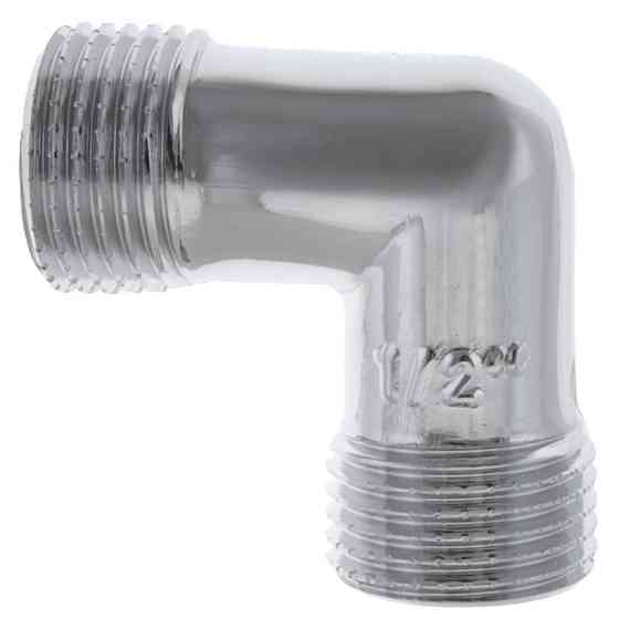 Кут 1/2'' НН (хром) Koer KF.L06M.CHR (KF0130) Киев