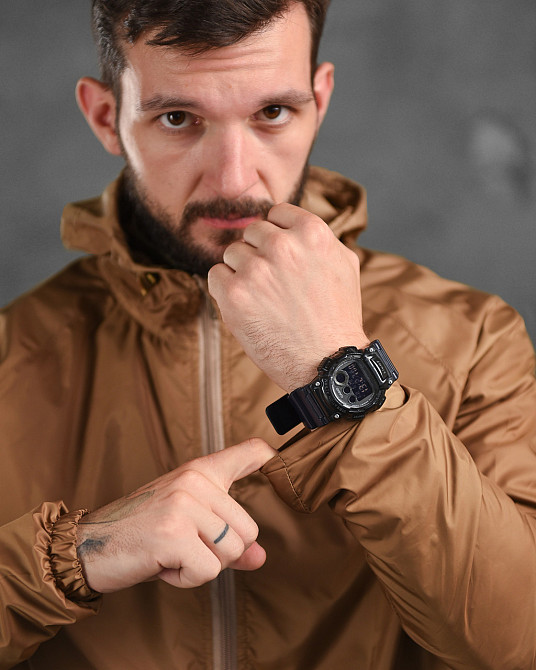 Мужской дождевик койот ветровка компактная складывается карман Одесса - изображение 5