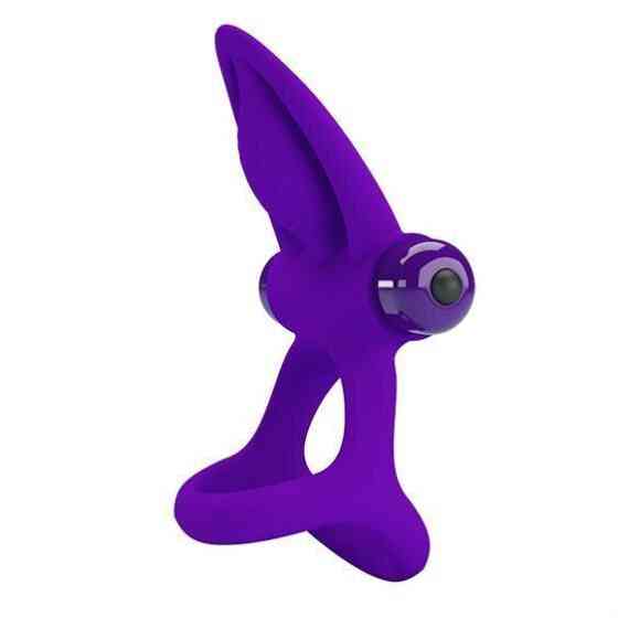 Ерекційне кільце - Pretty Love Vibration Cock Ring Purple Sex Aura Київ