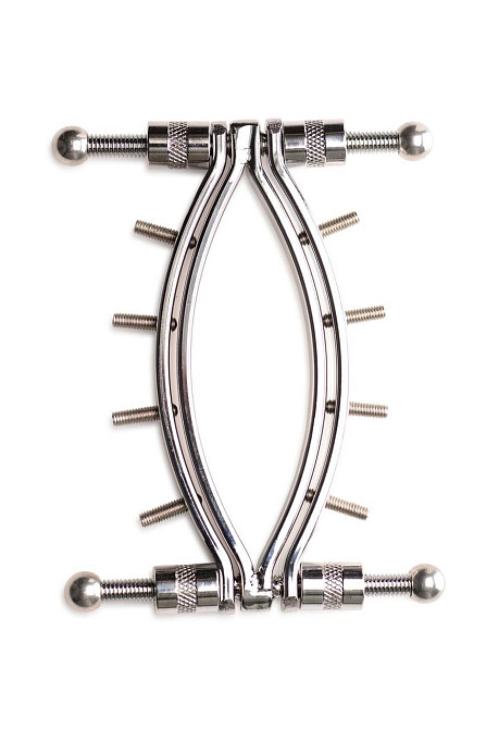 Затискач для вагіни Master Series: Spread 'Em Poker Vagina Clamp with Adjustable Pressure Screws, ши Sex Aura Київ - фото 1