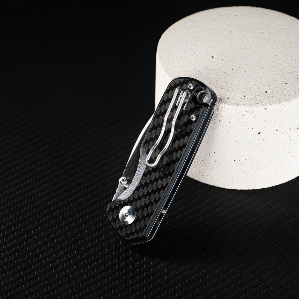 Нiж складаний Firebird FH925-CF чорне тиснення Рівне - фото 5