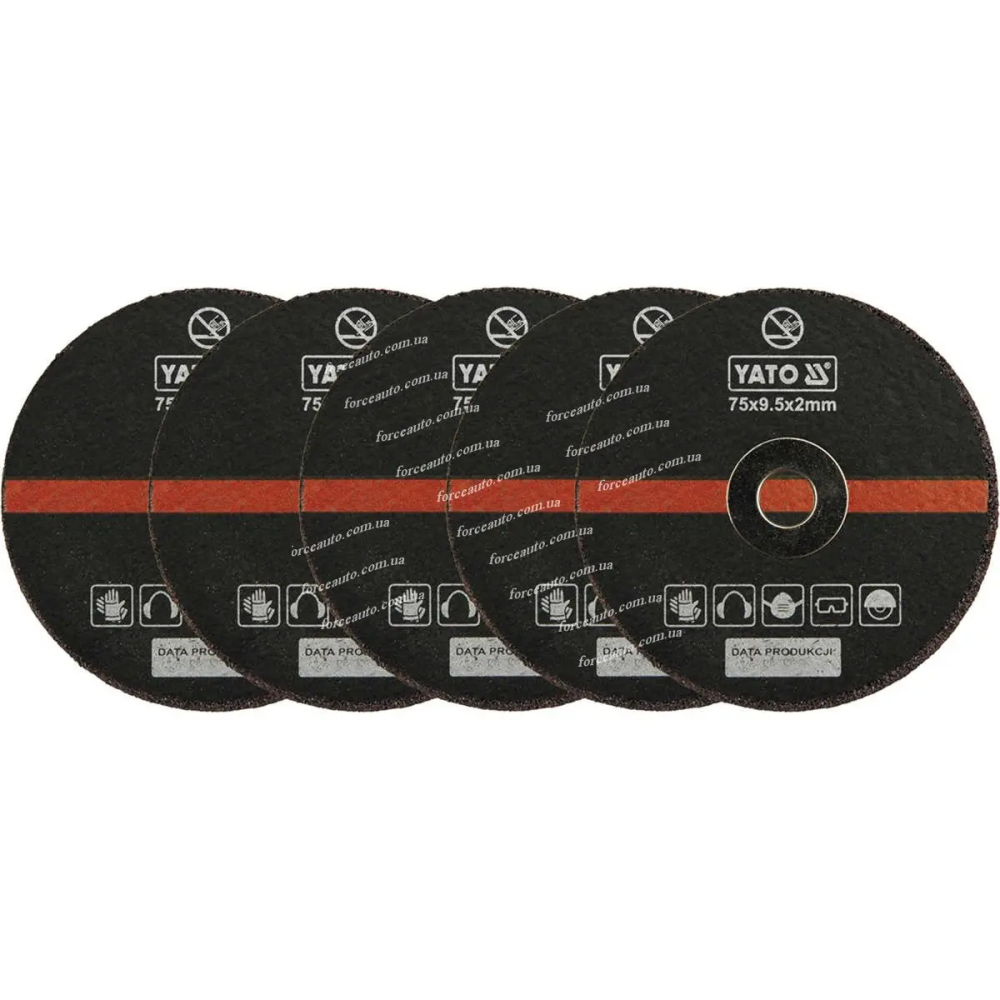 Круги відрізні по металу 75х9.5 2мм 5шт Харків - фото 1