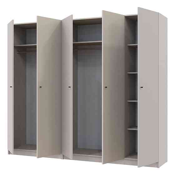 Комплект шаф для одягу Doros Промо (2 шт.) 225х48х204 см Кашемір (DRS-011212) Львів