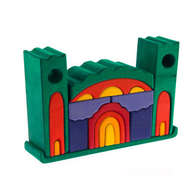 Конструктор Nic деревянный Все в замке зеленый (NIC523269) Винница - изображение 10