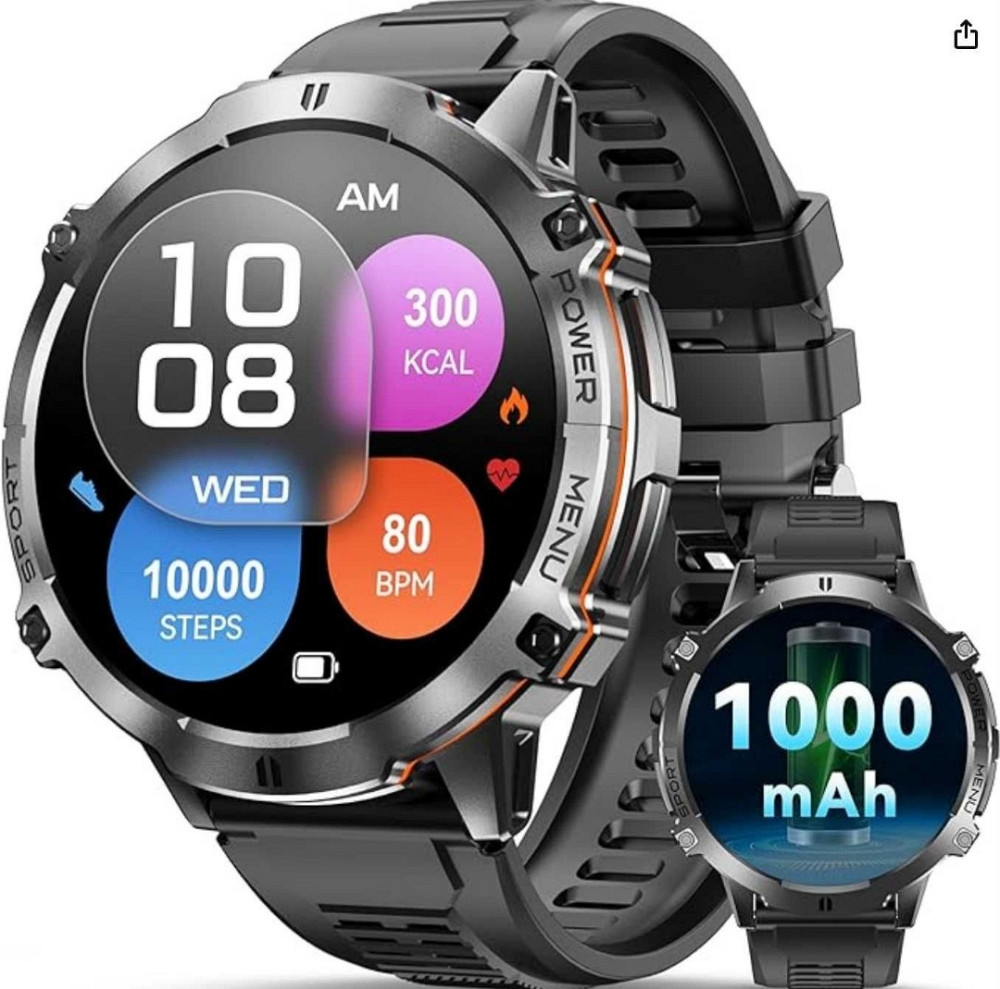 Смарт-часы тактические Glory TANK X3 Special Edition. Киев - изображение 8