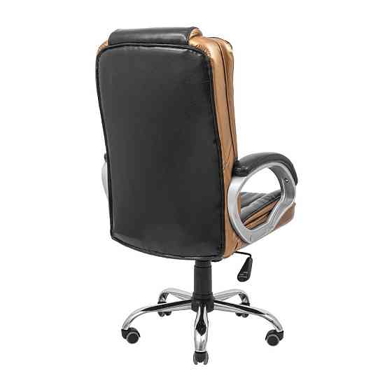 Офисное кресло руководителя Richman California Хром M1 Tilt Черно-бронзовый Днепр