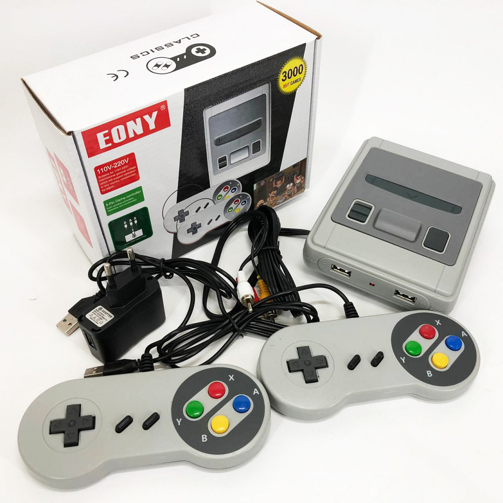 Консоль dendy ігрова з джойстиками Retro LH-2221, Приставки денді, Ігрова SU-443 приставка ретро Київ - фото 5