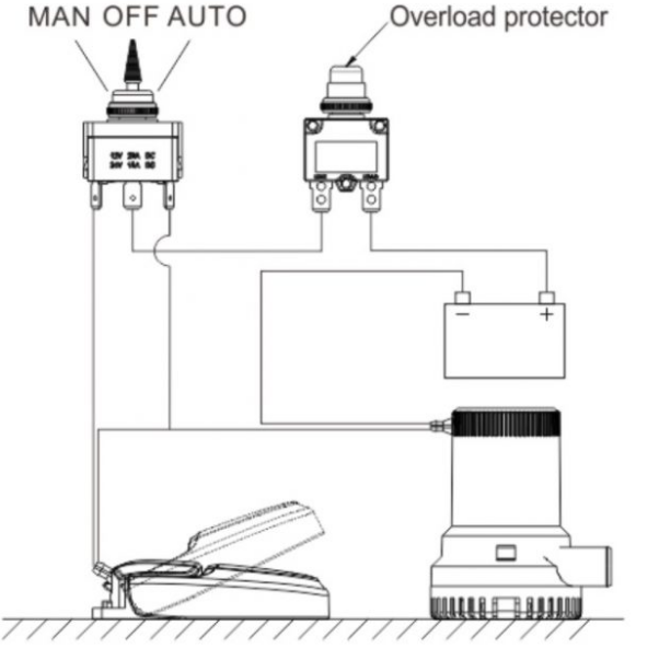 Поплавковий Перемикач Помпи Seaflo З Фільтром Київ - фото 3