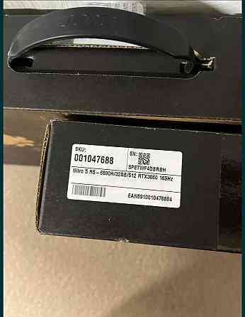 Ноутбук: ASER NITRO 5 AN515 -46 Оперативна пам'ять 32 Гб. Київ