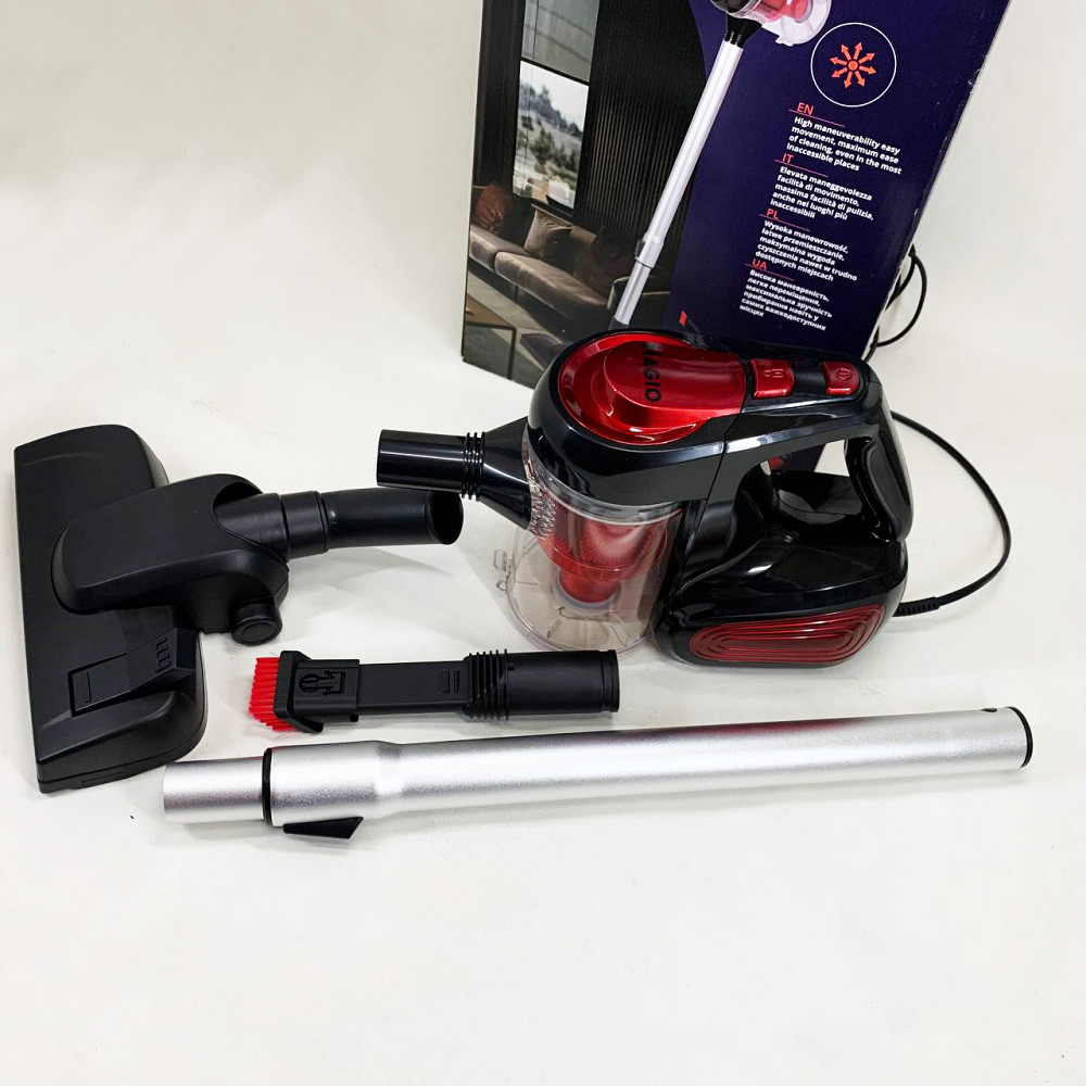 Топ вертикальных пылесосов MAGIO MG-910 600 Вт, Вертикальный щеточный пылесос, Ручной пылесос для дома XZ-60 Львов - изображение 10