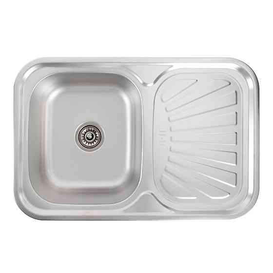 VALESO Кухонна мийка з нержавіючої сталі Valeso ДЕКОР 7549 (0,8/180 мм) Київ