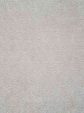 Шпалери метрові вінілові на флізеліні Sintra Classic класика однотонні дрібні завитки структурні бежеві 600320 Київ