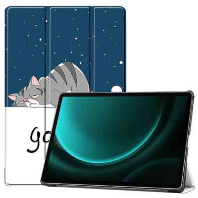 Чехол для планшета BeCover Smart Case Samsung Tab S9 Plus (SM-X810/SM-X816)/S9 FE Plus (SM-X610/SM-X616) 12.4" Good Night (710378) Винница