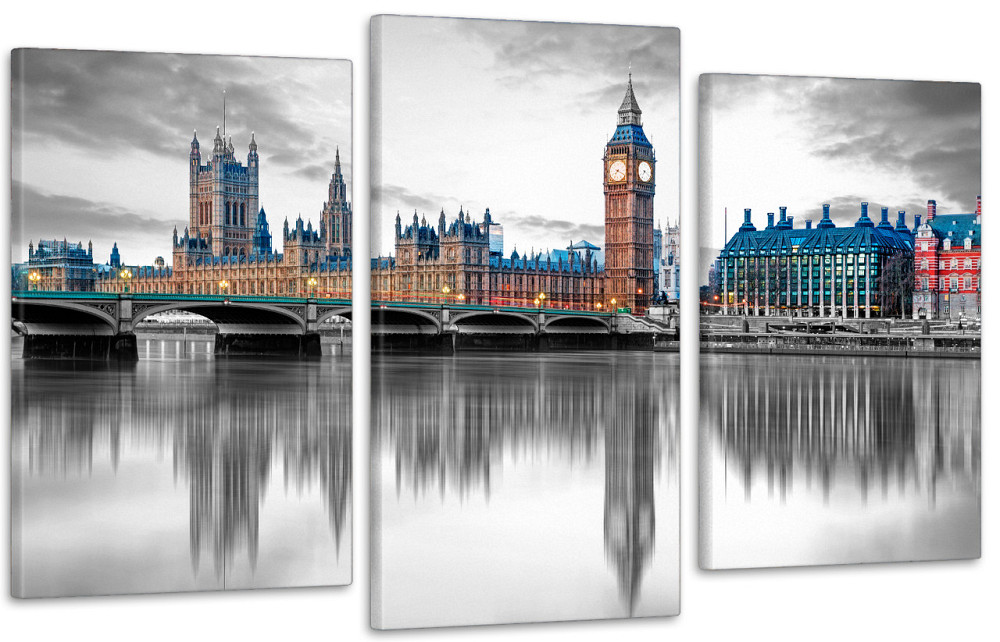Модульная картина в гостиную / спальню    Лондон  Art-707_3 100x150 см Киев - изображение 1