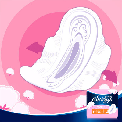 Гигиенические прокладки Always Ultra Sensitive Normal размер 1 20 шт. (4015400213932) Винница - изображение 7