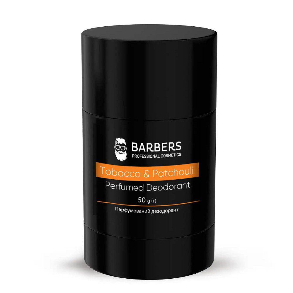 Парфумований дезодорант Barbers Tobacco & Patchouli 50 г Київ - фото 1
