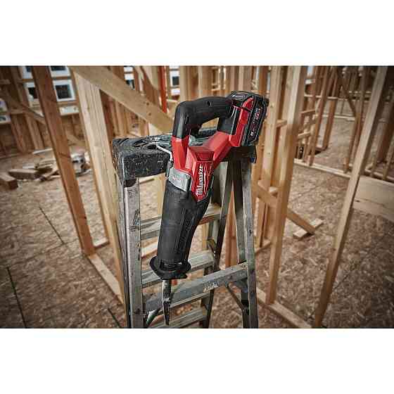 Пила шабельна акумуляторна MILWAUKEE, M18 FHZ-502X (+зар.пр., 2 акум.Х 5Аг, HDкейс) Одеса
