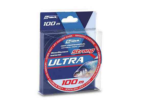 Лiска ULTRA strong 0,28мм 8,3кг 100м 152-26-028 ТМ FISHING ROI Київ