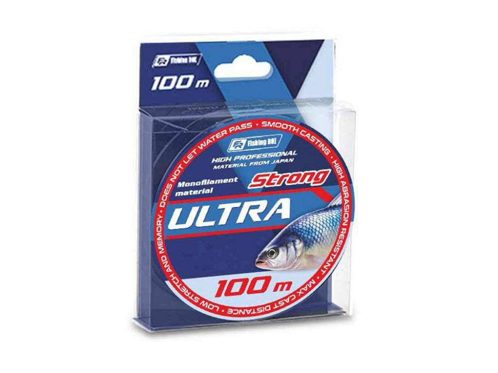 Лiска ULTRA strong 0,28мм 8,3кг 100м 152-26-028 ТМ FISHING ROI Киев - изображение 1