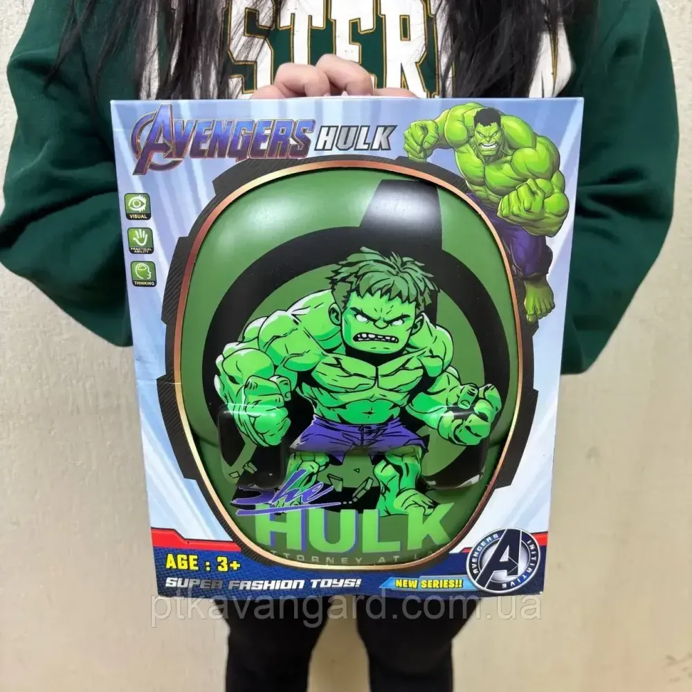 Чемодан с конструктором 56 деталей с фигуркой Халка, кейс для хранения деталей Хмельницкий - изображение 2