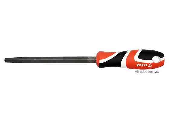 Напильник по металу YATO, трикутний l=150 мм, #3 [20/80] Одеса