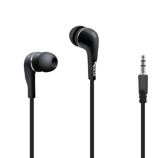 Навушники WALKER H110 AUX б/мікрофону чорний Житомир - фото 2