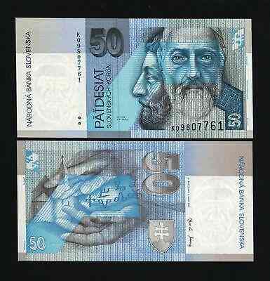 Словакия 50 крон 2002 P-21 (21d) UNC Полтава