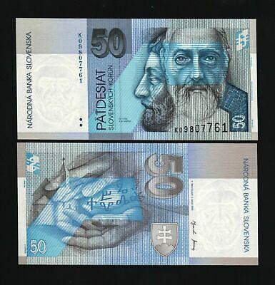 Словакия 50 крон 2002 P-21 (21d) UNC Полтава - фото 1