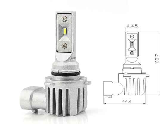 Комплект світлодіодних ламп BAXSTER SE Plus HB4 (9006) P22d 6000K 4000Lm 9-32V Харків