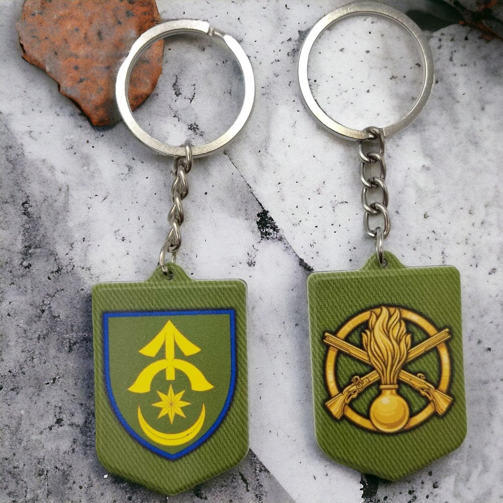 Брелок гумовий 31 окрема механізована бригада Запоріжжя - фото 2