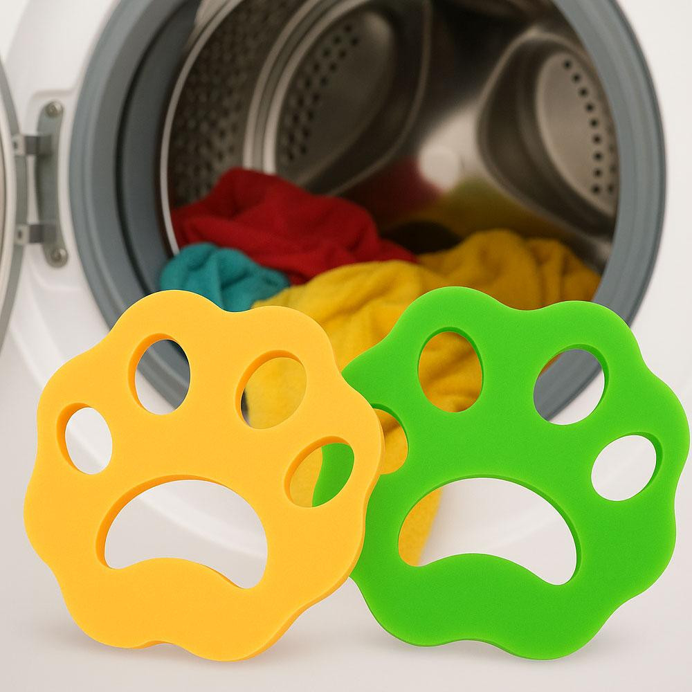 Силиконовая лапка от шерсти для стиральной машины 1шт, Цвет Рандом / Лапка для удаления шерсти во время стирки Киев - изображение 1