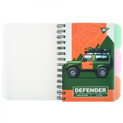 Блокнот Yes В6 Off road vehicle 144 аркуша пластикова обкладинка (681978) Вінниця - фото 1