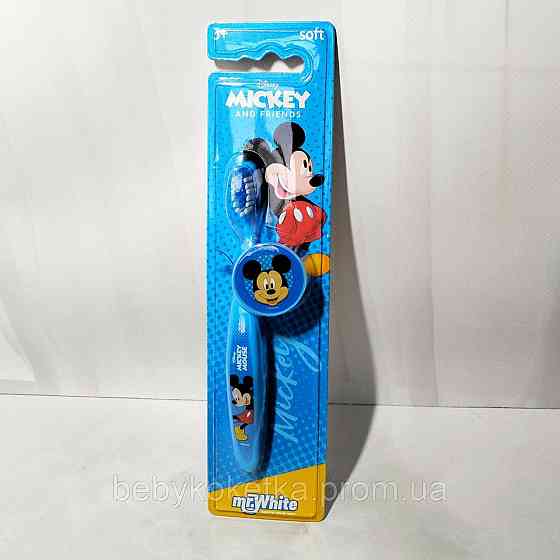 Дитяча зубна щітка Disney Mickey Toothpaste. Львів