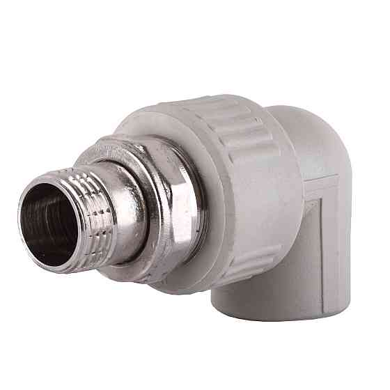 Кутник Kalde з гайкою для радиаторів ф20x1/2 22003 (000016926) Київ