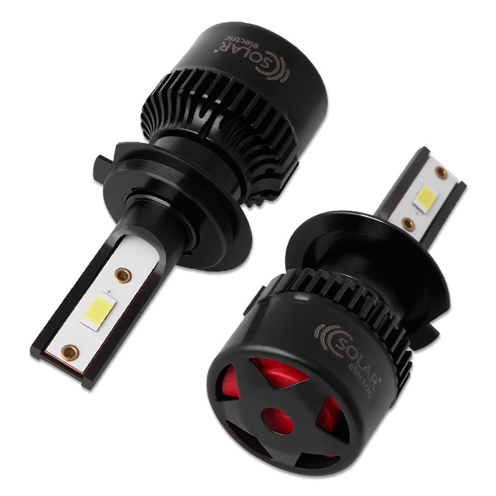 Автолампа Solar LED H7 12/24V 50W 5000Lm 6500K CSP3570 2шт Львів - фото 6