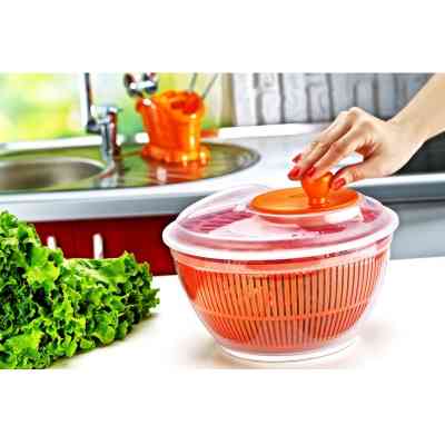 Аксессуар кухонный Irak Plastik Сушарка для зелені 4,75 л Кремова (12513) Винница