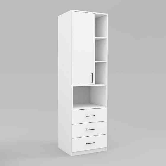 Шафа для одягу Tetris Т-4, Білий, 600/520/2100 Львів