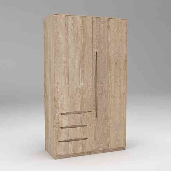 Шкаф Дельта 1, Дуб Сонома, 1200х550х2100 Львов