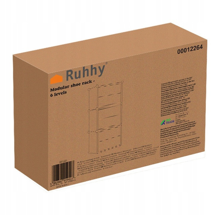 Модульная полка - органайзер для хранения обуви с 6 полками Ruhhy (12264) Нововолынск - изображение 9